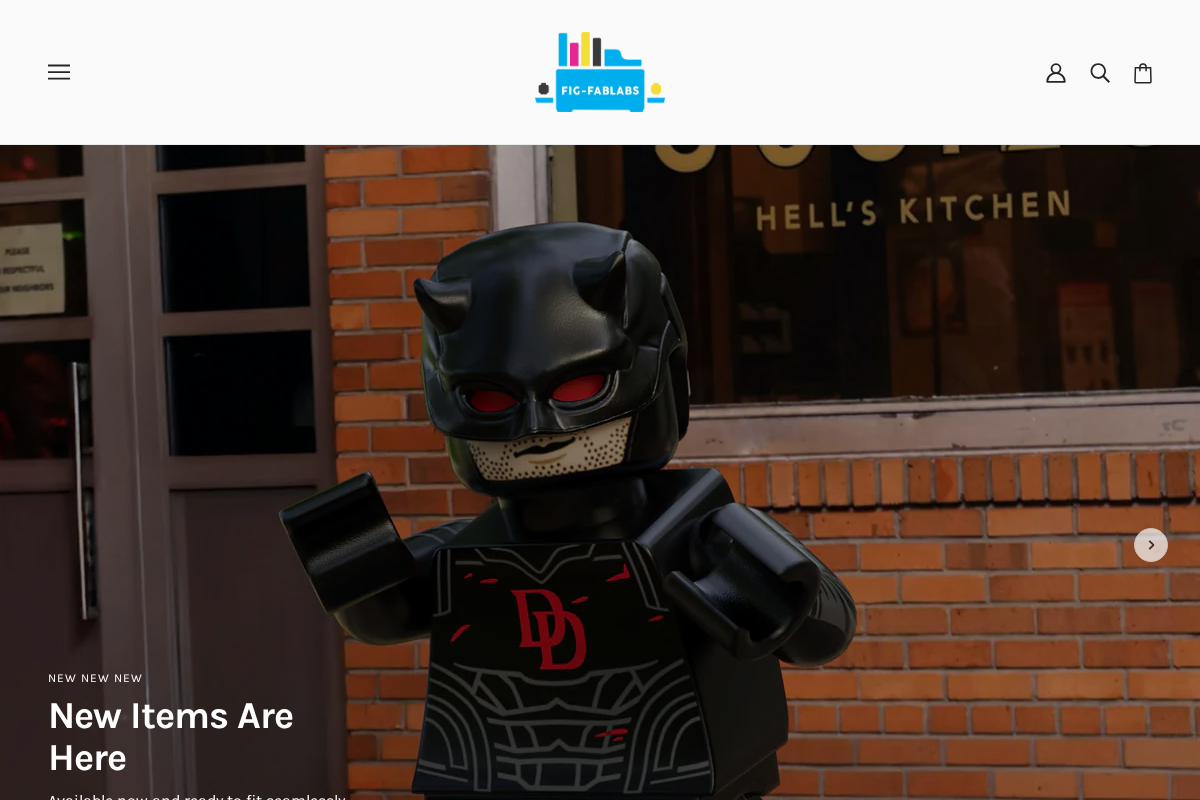 FigFabLabs LLC homepage screenshot