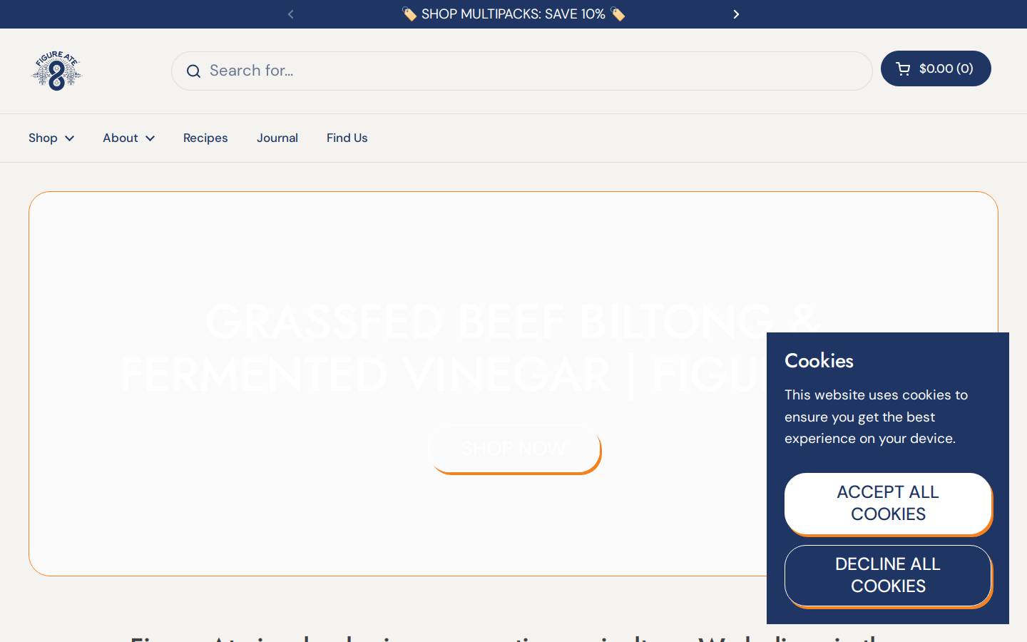 figureatefoods.com homepage screenshot