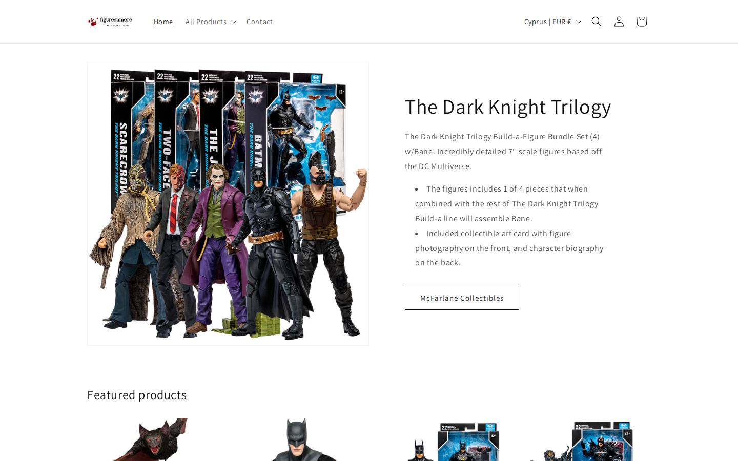 figuresnmore.com homepage screenshot