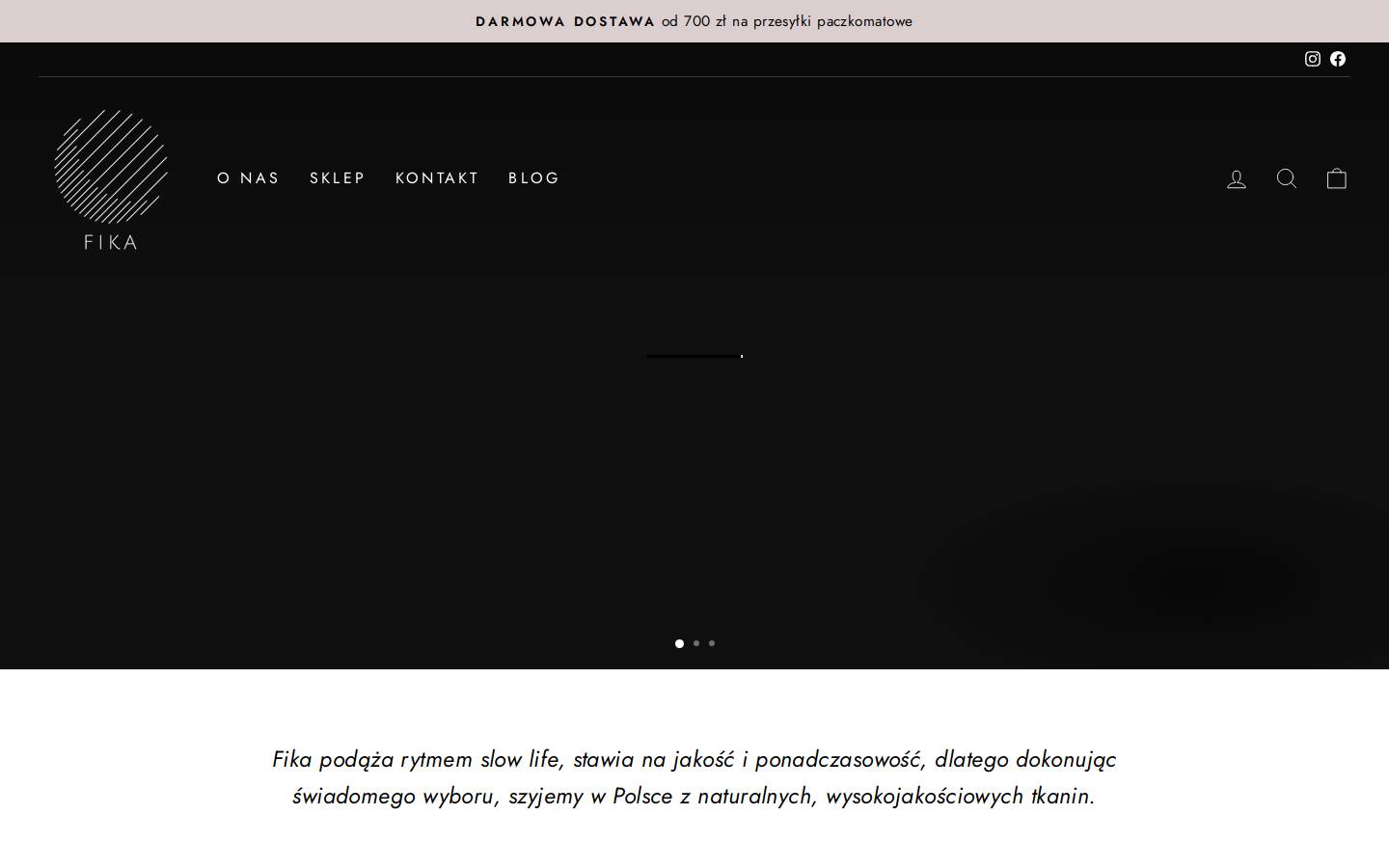 fikabrand.pl homepage screenshot