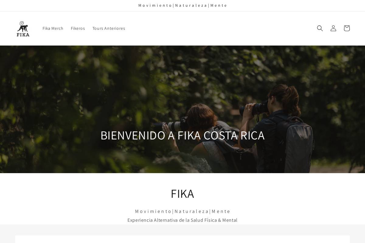 fikacr.com homepage screenshot