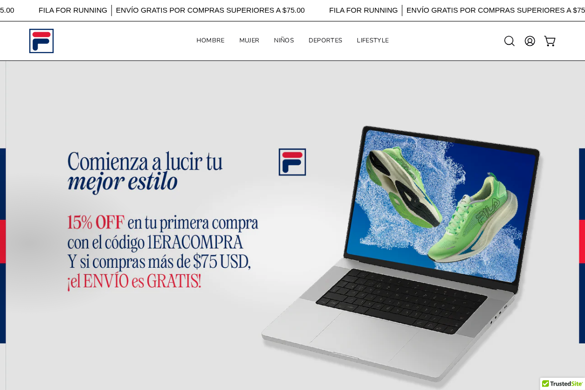 filalatin.com homepage screenshot