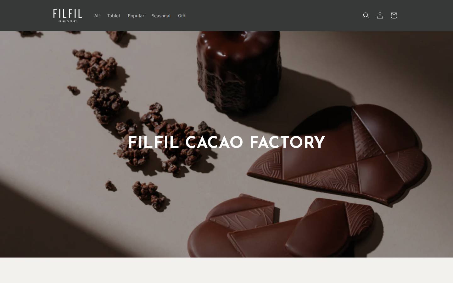 filfilcacao.com homepage screenshot
