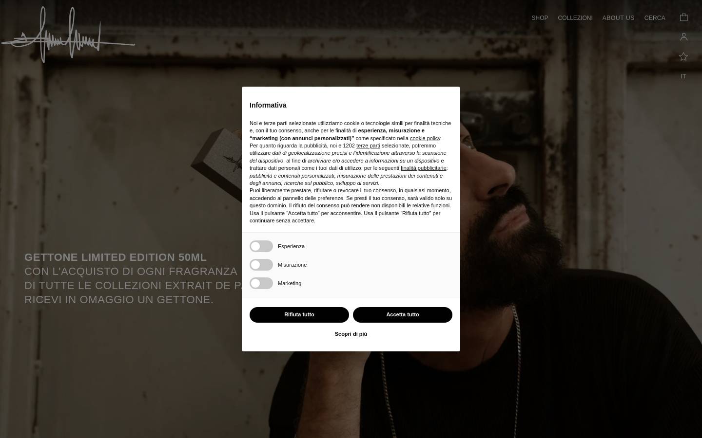 Filipposorcinelli homepage screenshot