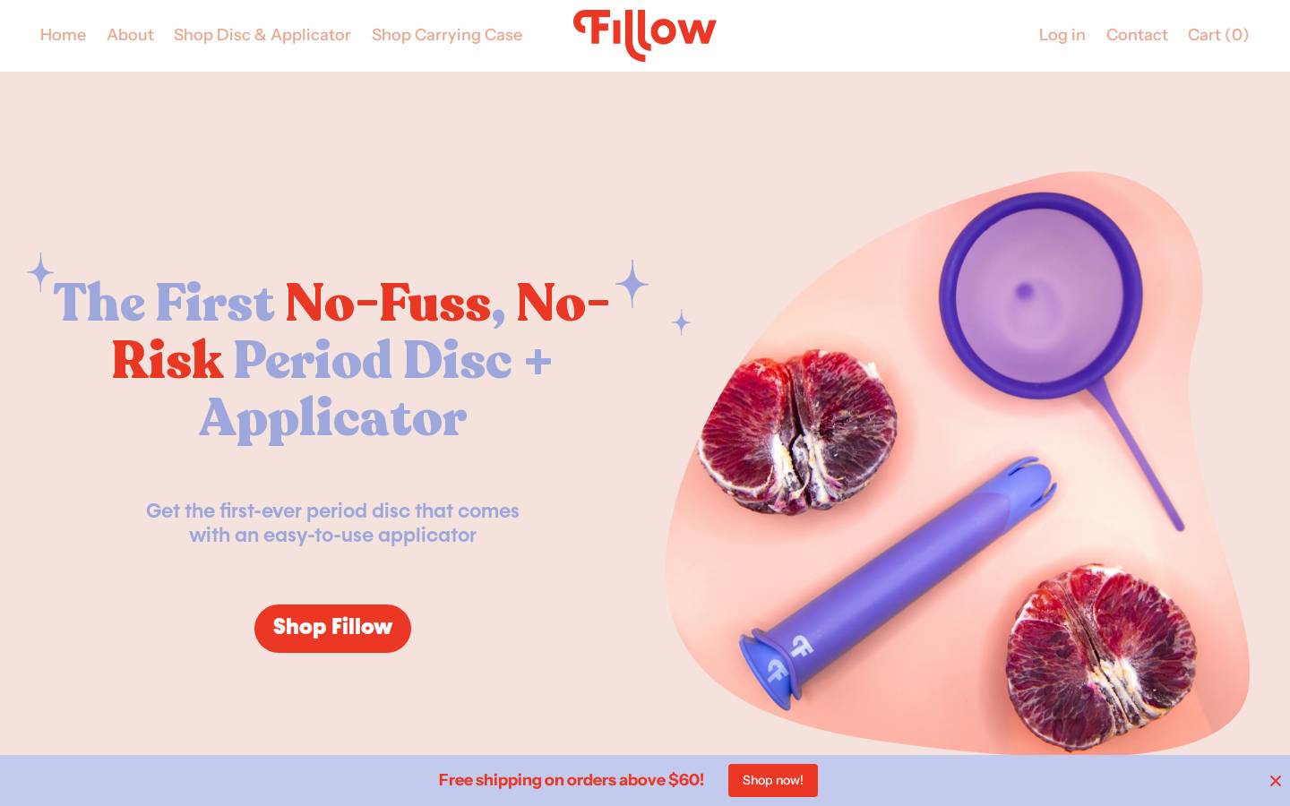 fillowme.com homepage screenshot