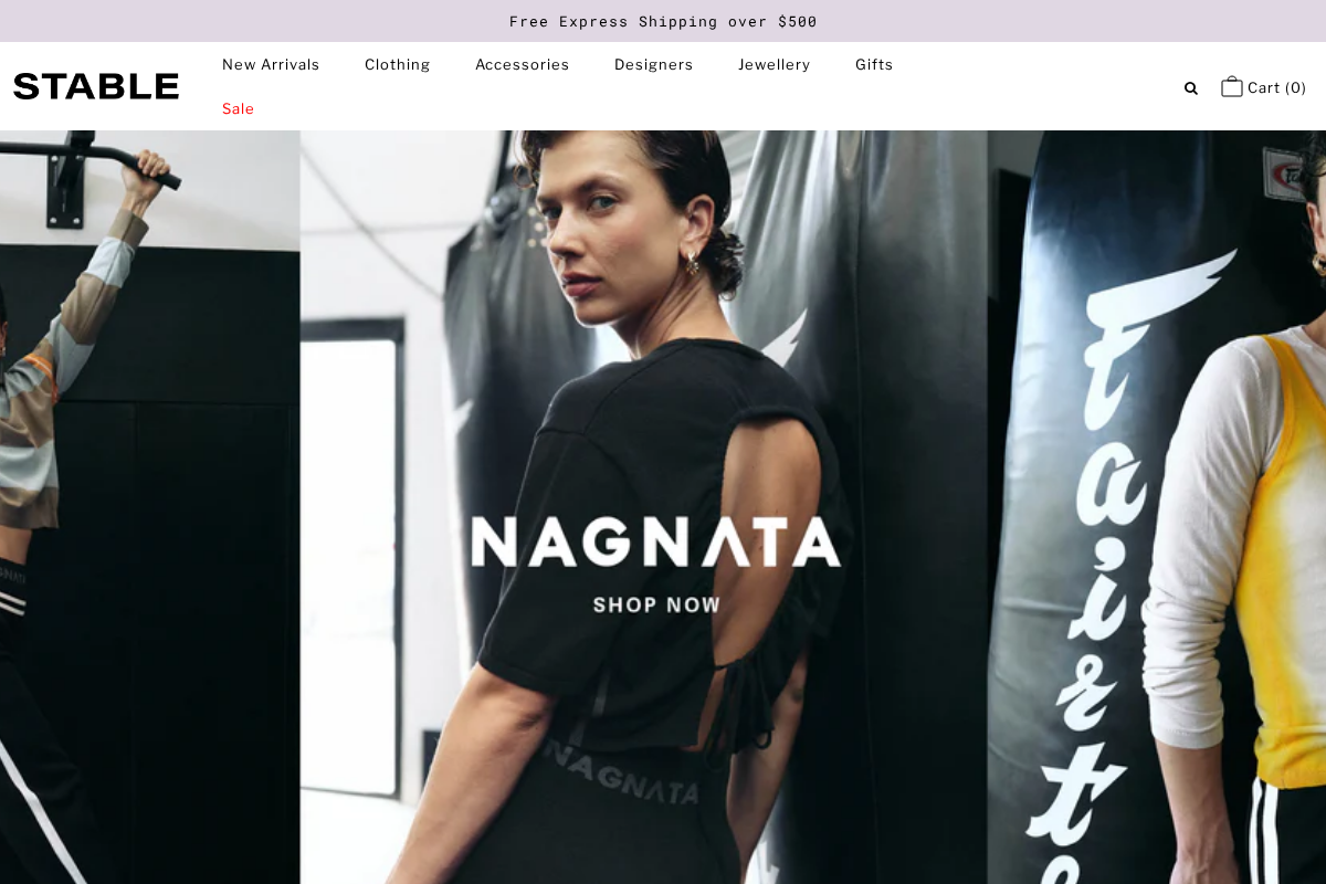 fillysstable.com.au homepage screenshot