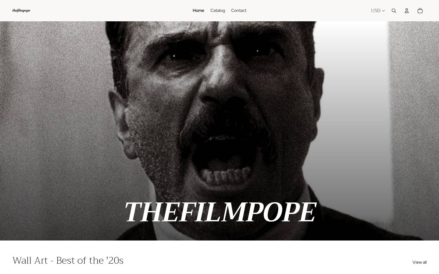 filmpope.com homepage screenshot