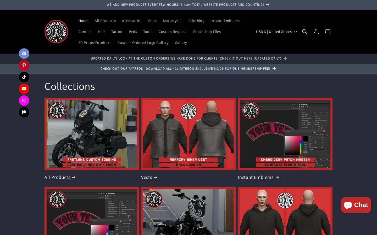 finalchaptermc.com homepage screenshot