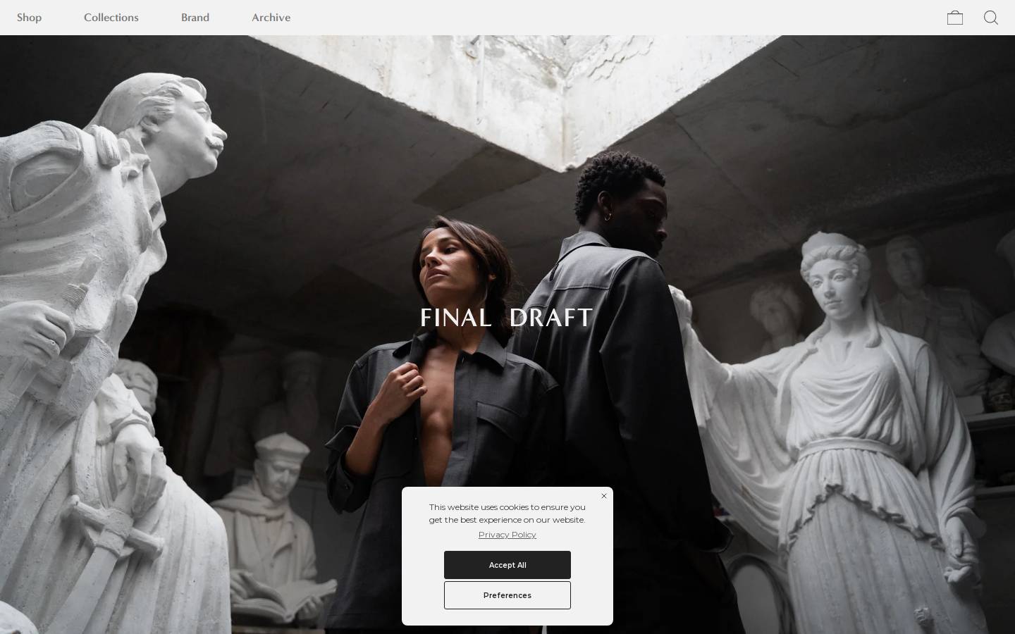 finaldraftclo.com homepage screenshot