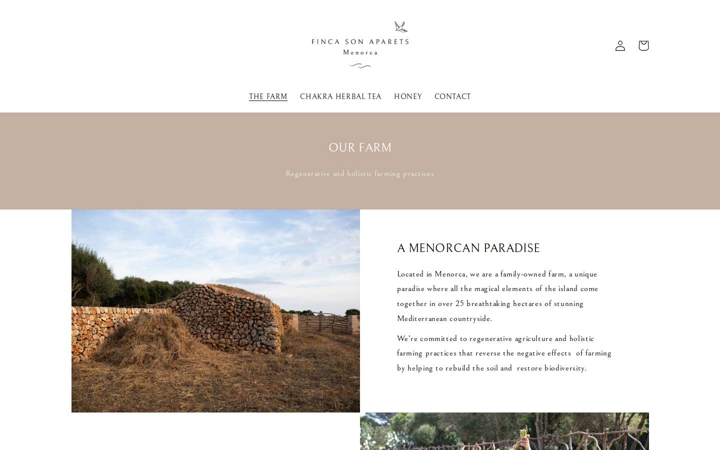fincasonaparets.com homepage screenshot
