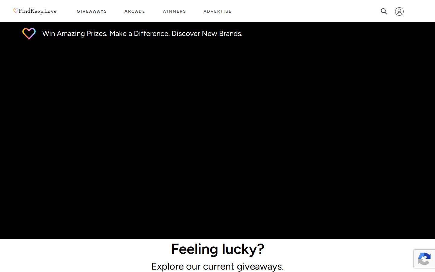 FindKeep.Love homepage screenshot