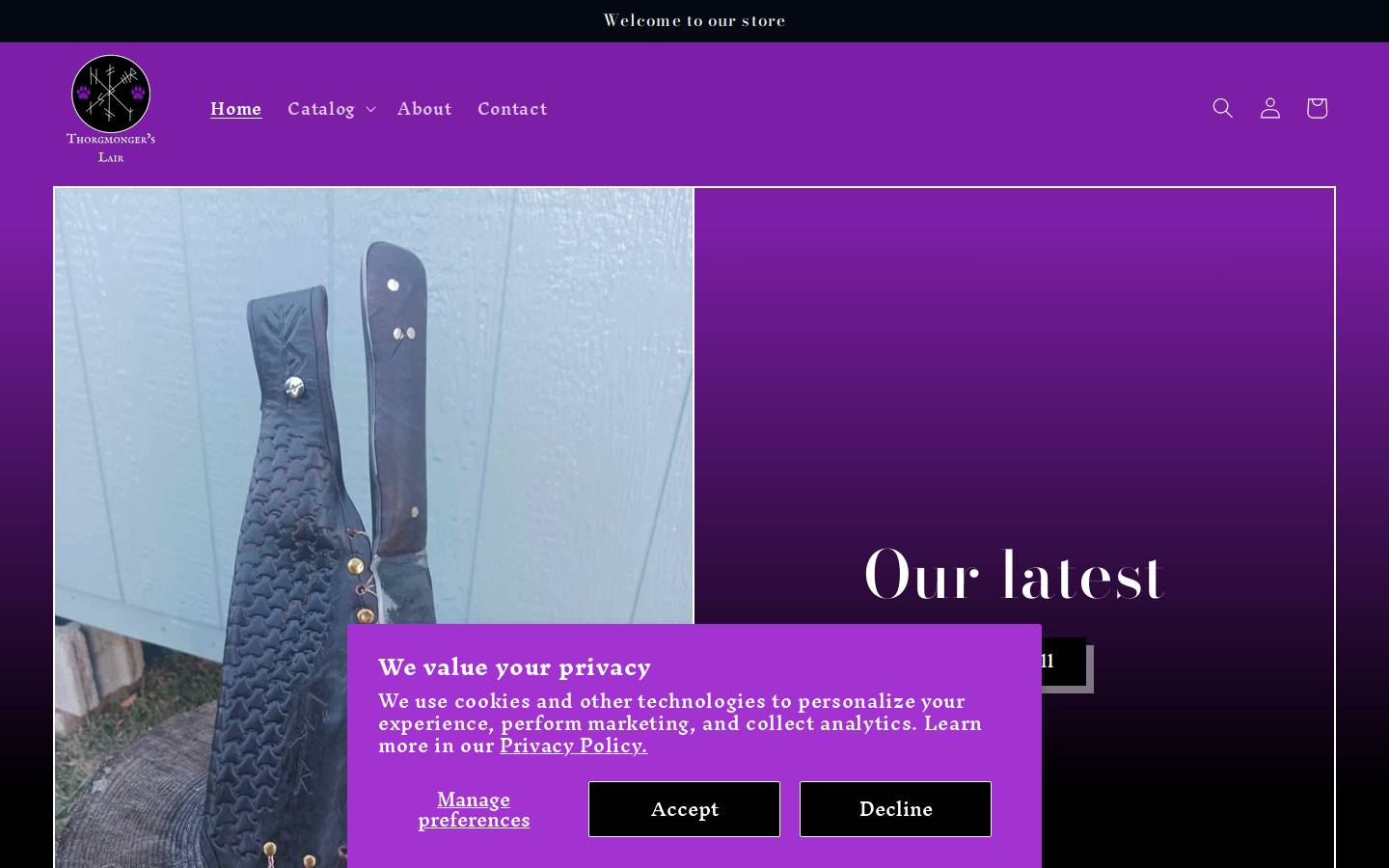 findthelair.com homepage screenshot