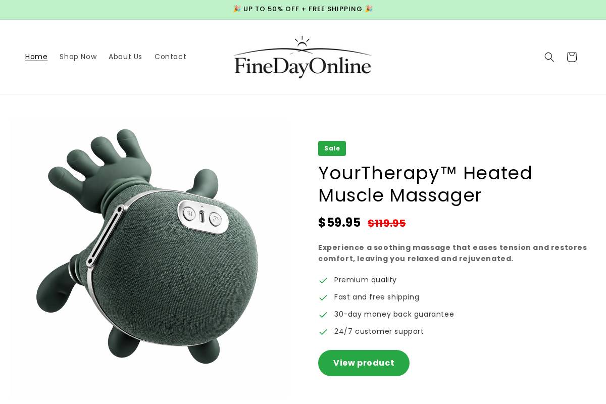 finedayonline.com homepage screenshot