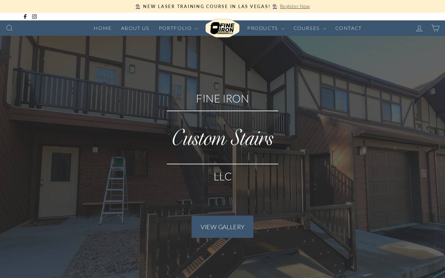 fineiron.com homepage screenshot