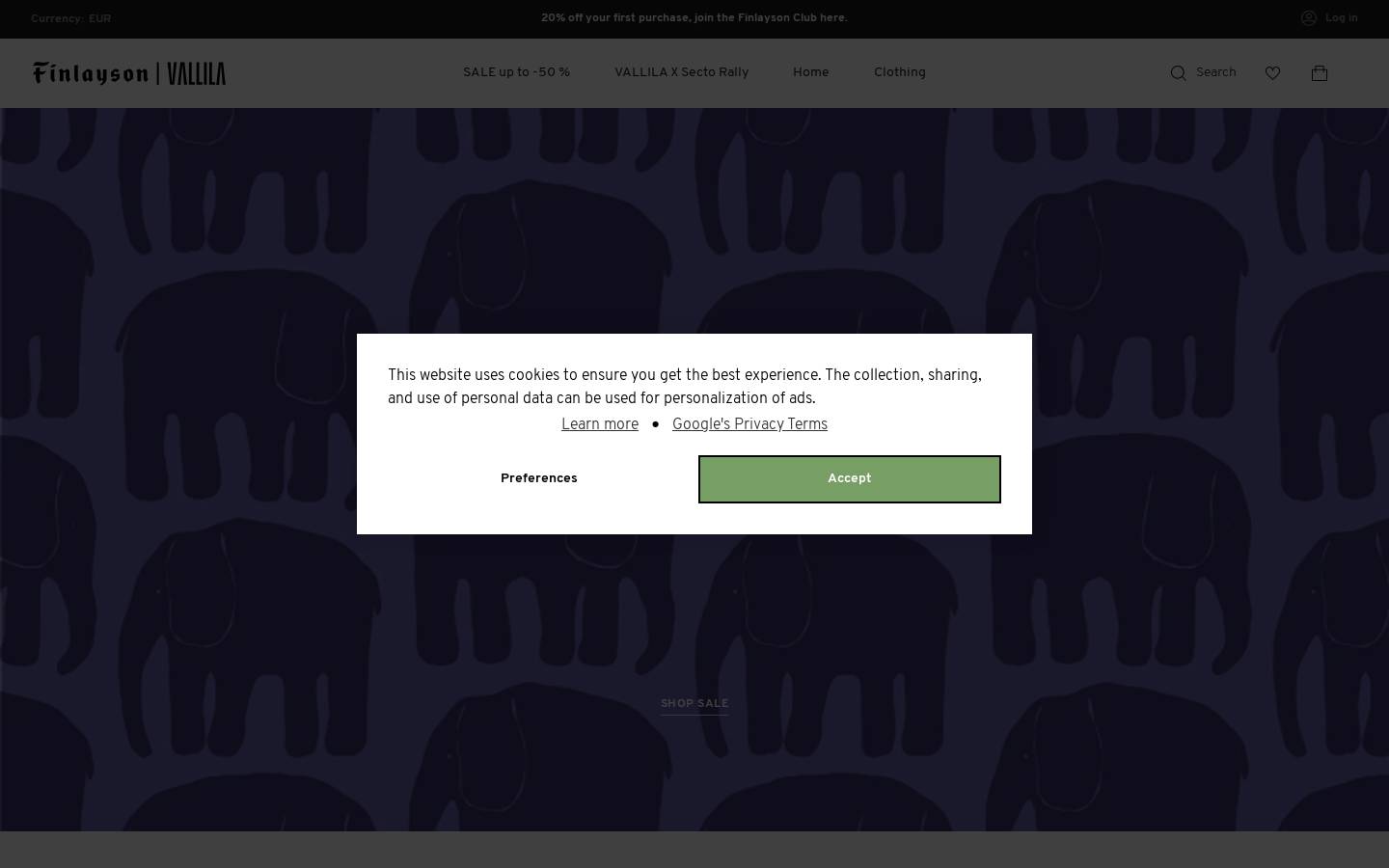 ByFinlayson homepage screenshot