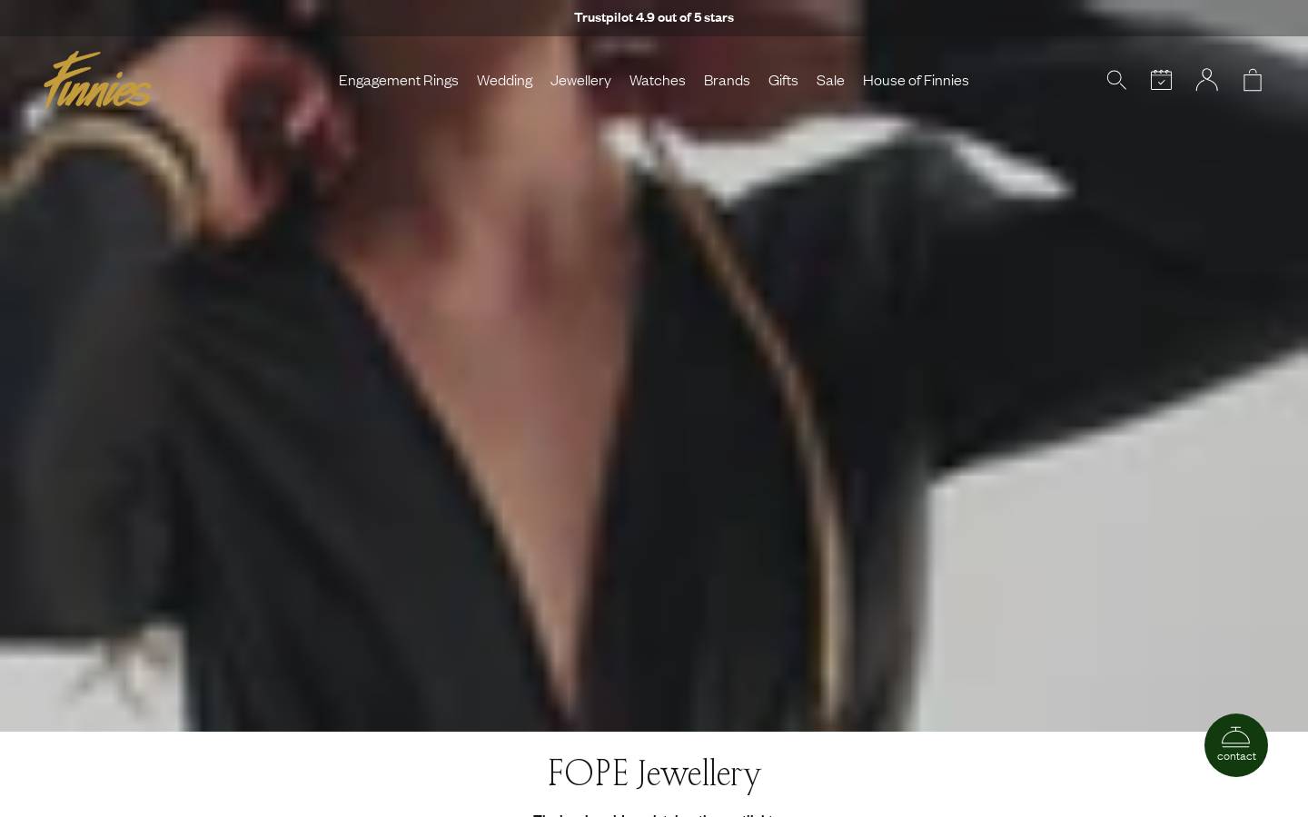 Finnies The Jewellers homepage screenshot
