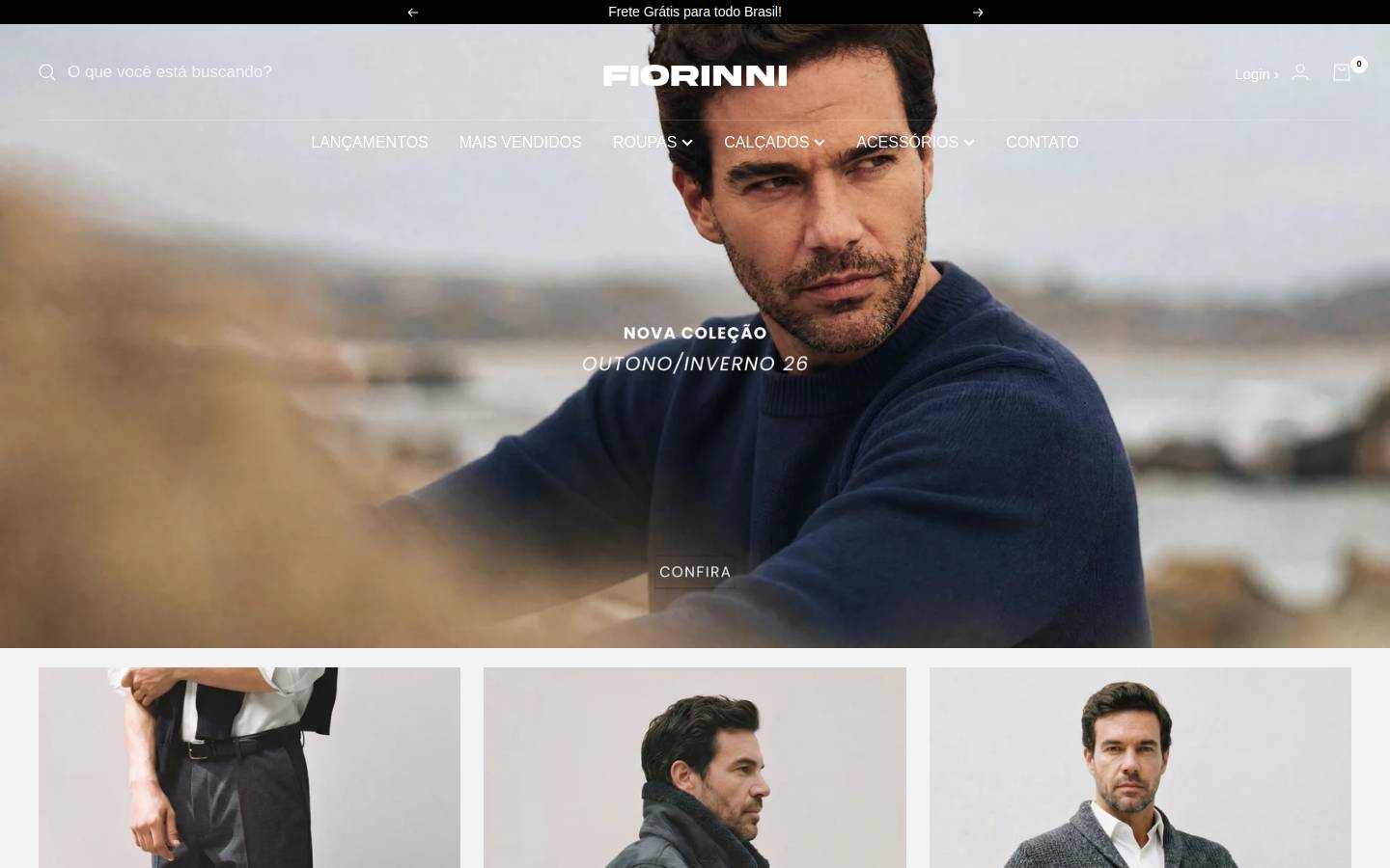 fiorinni.com homepage screenshot