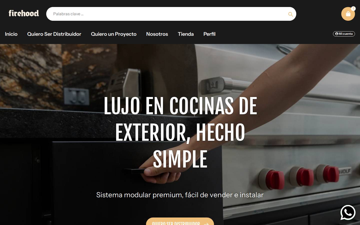 firehood.com.mx homepage screenshot