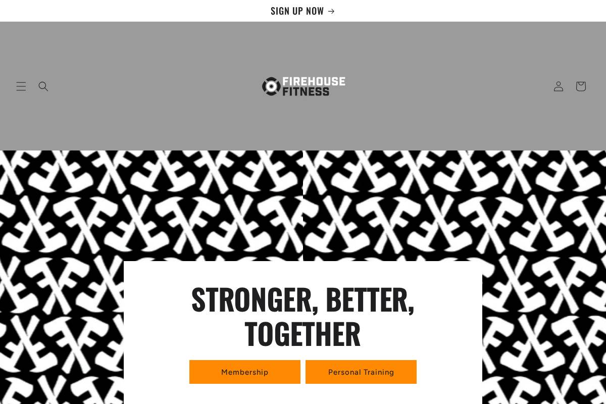 firehouse.fitness homepage screenshot