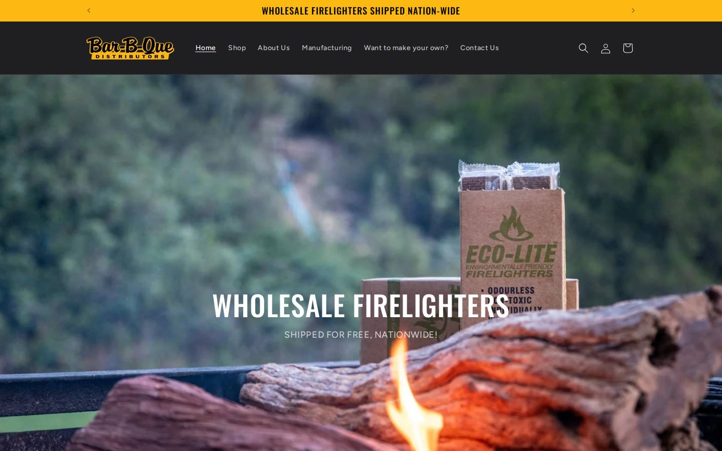 firelighter.co.za homepage screenshot