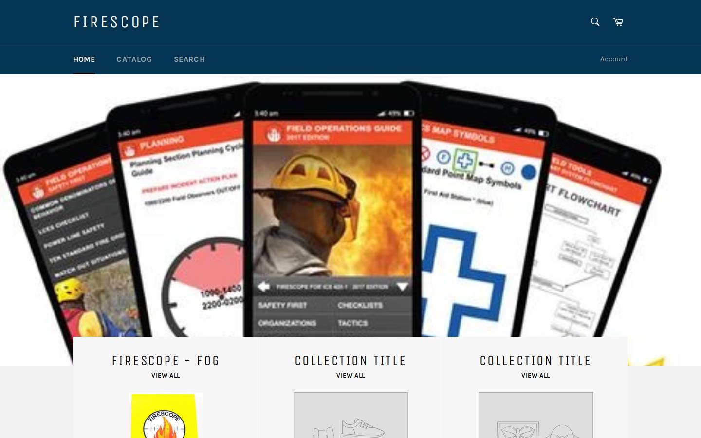 firescopefog.com homepage screenshot