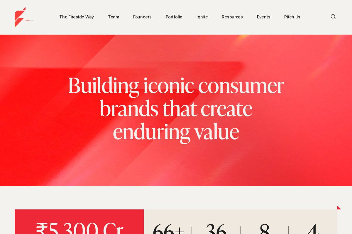 firesideventures.com homepage screenshot