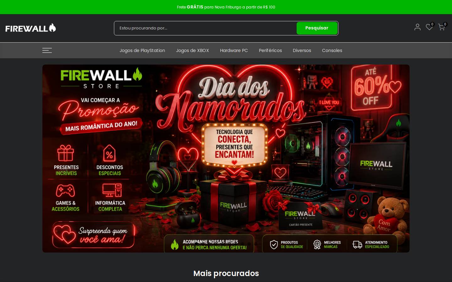 firewallstore.net homepage screenshot