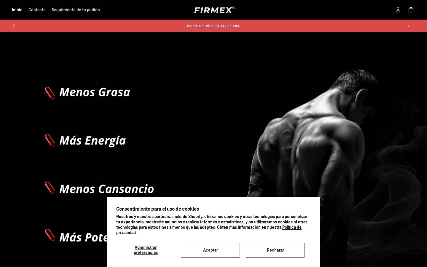 firmex.com homepage screenshot