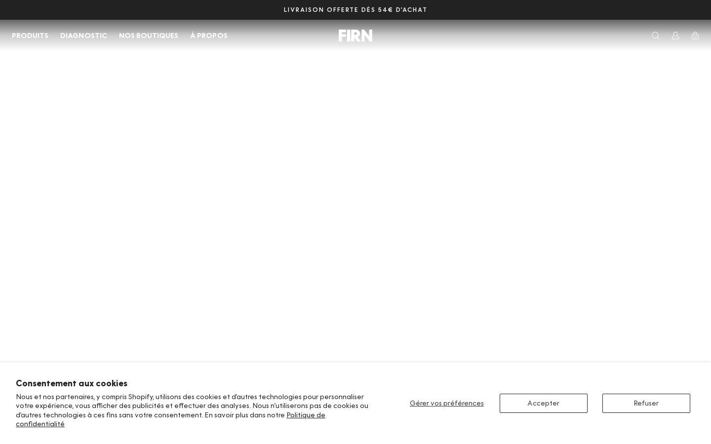 Firn homepage screenshot
