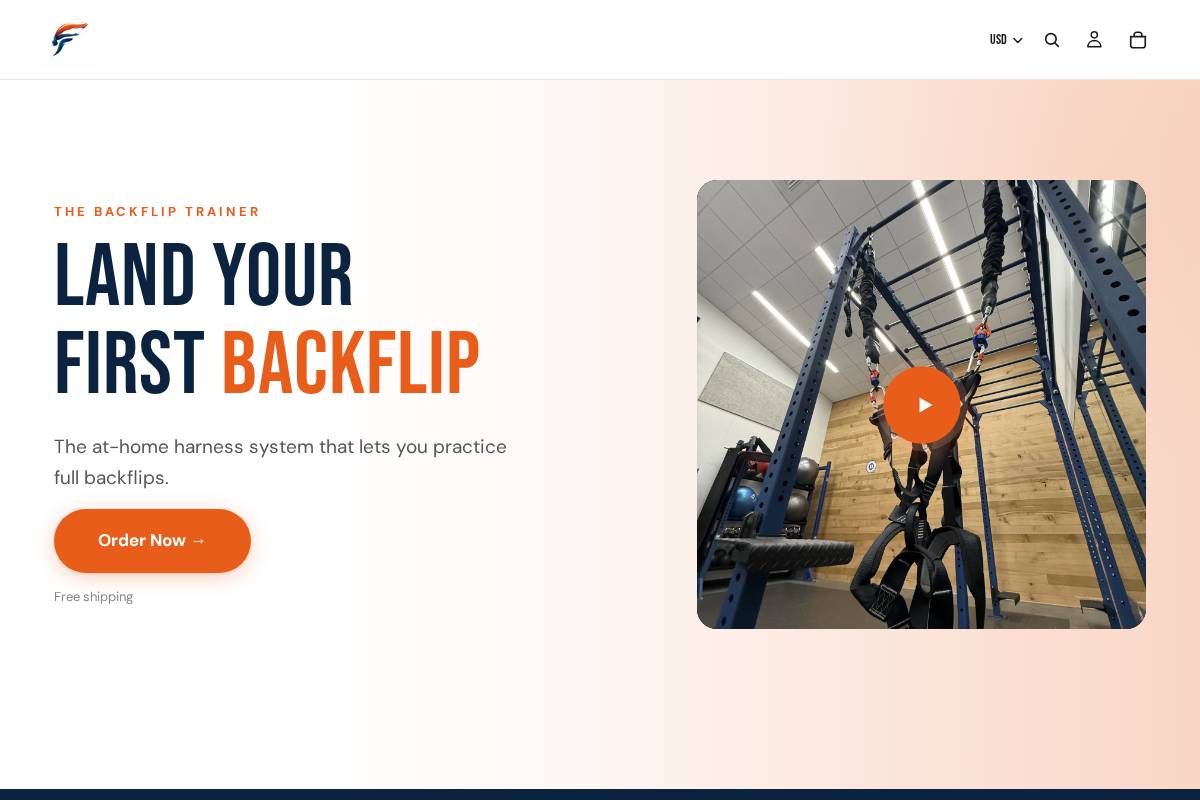 firstflip.shop homepage screenshot