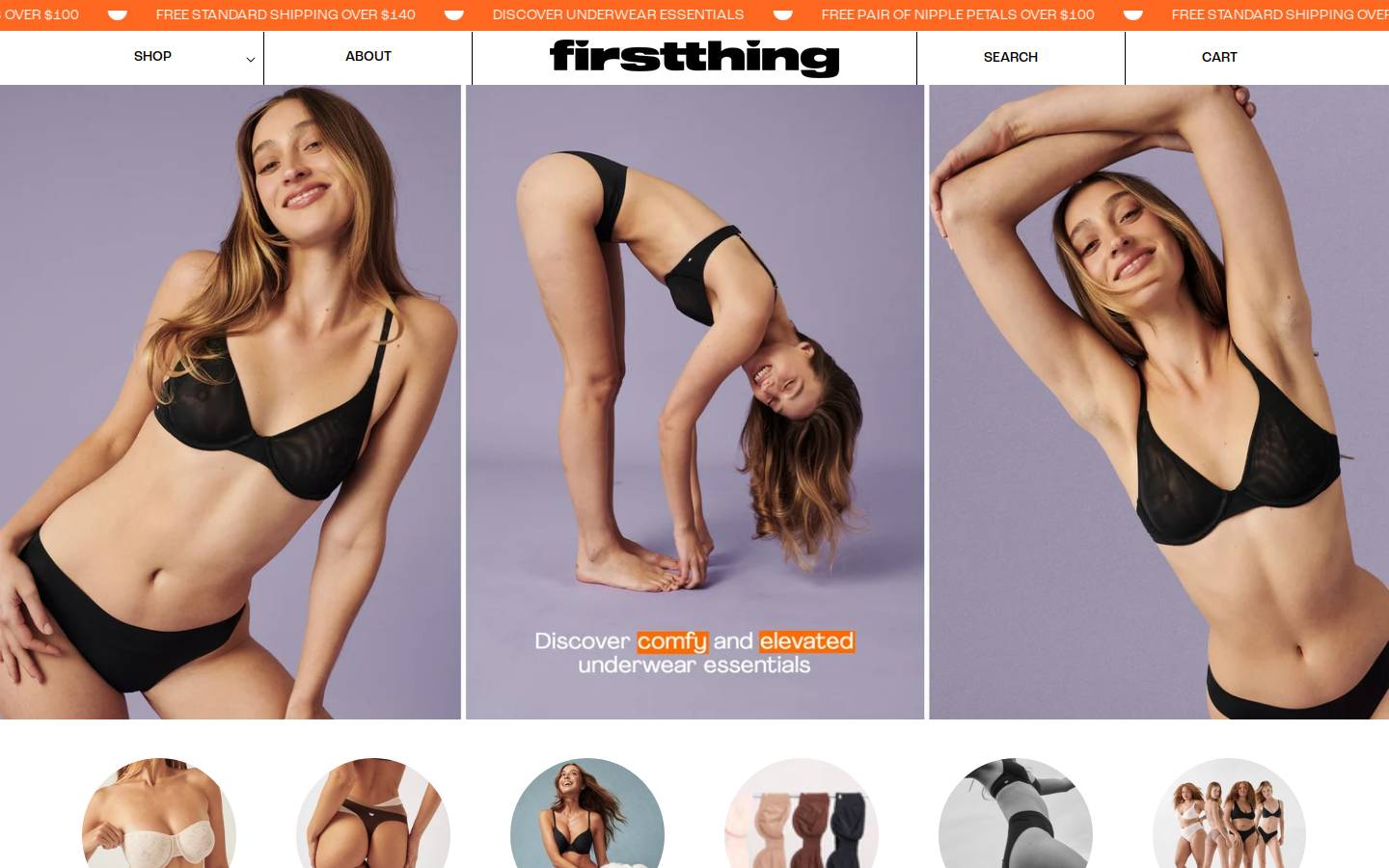 firstthing.com.au homepage screenshot