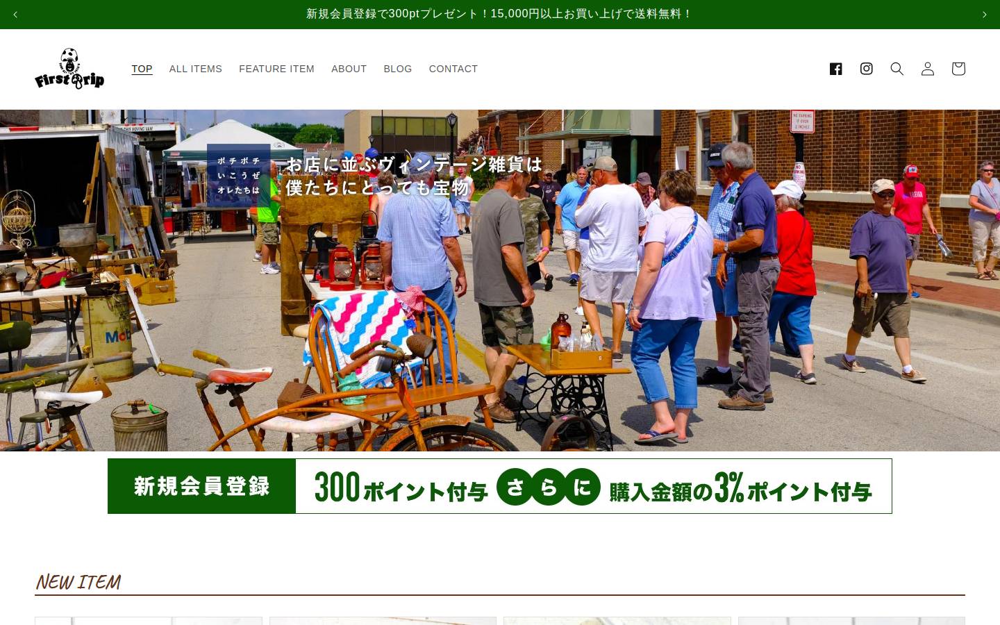 firsttrip1970.com homepage screenshot