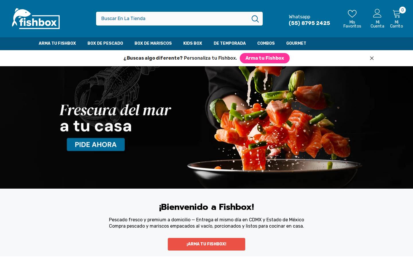 Fishbox.com homepage screenshot