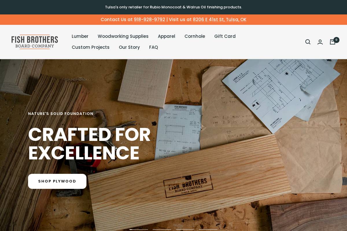 fishbrothersboardco.com homepage screenshot