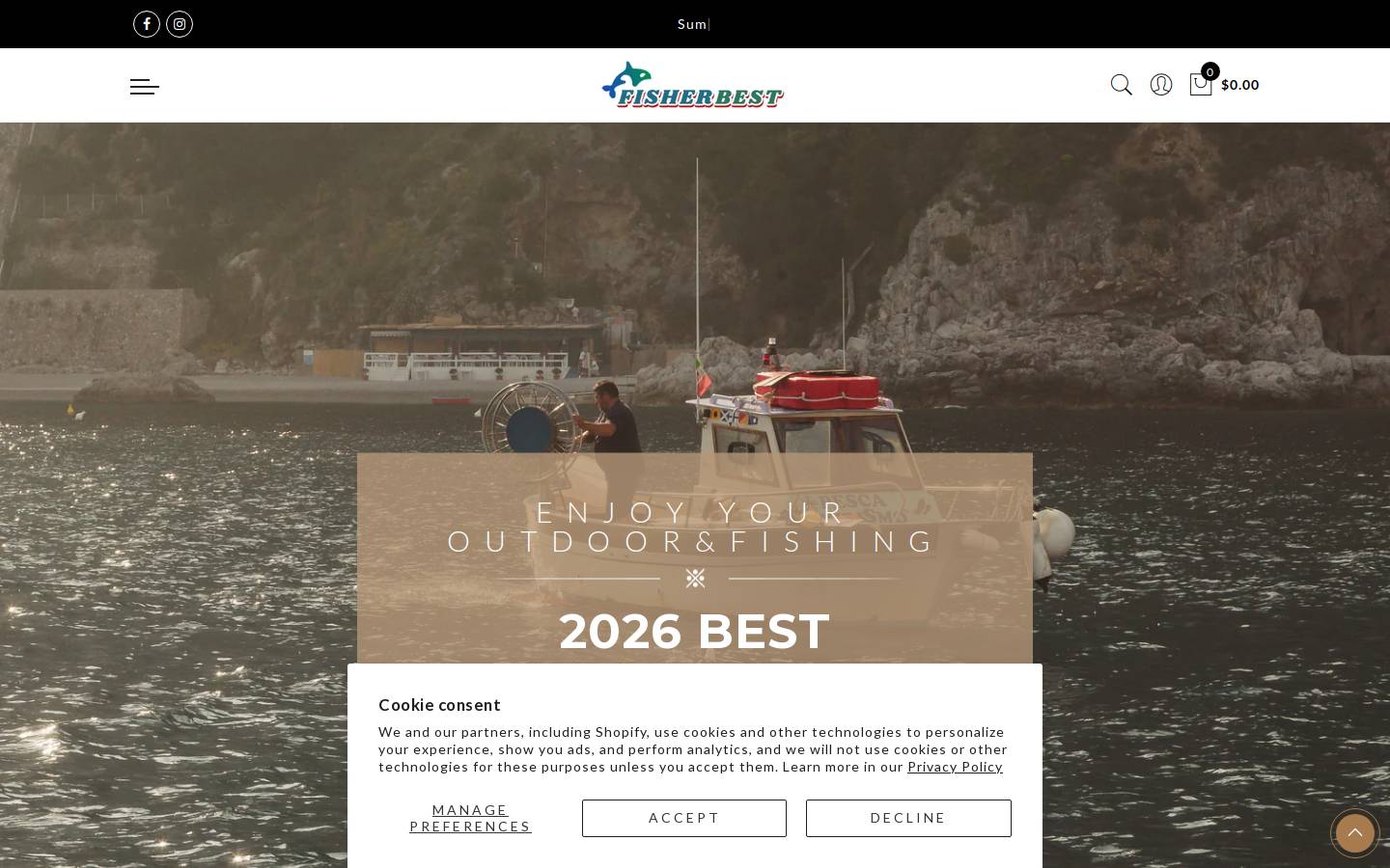 fisherbest.com homepage screenshot