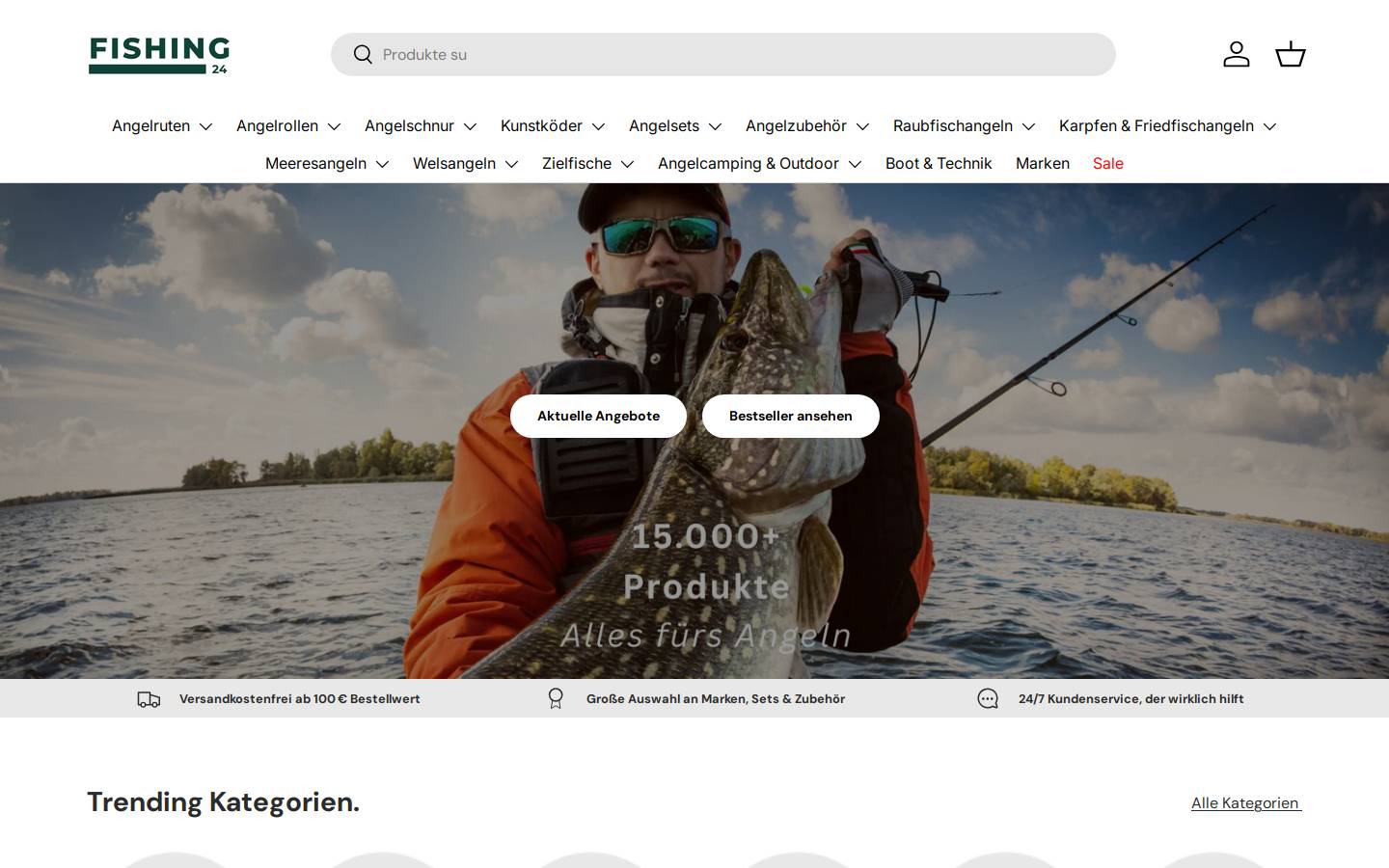 fishing24.shop homepage screenshot