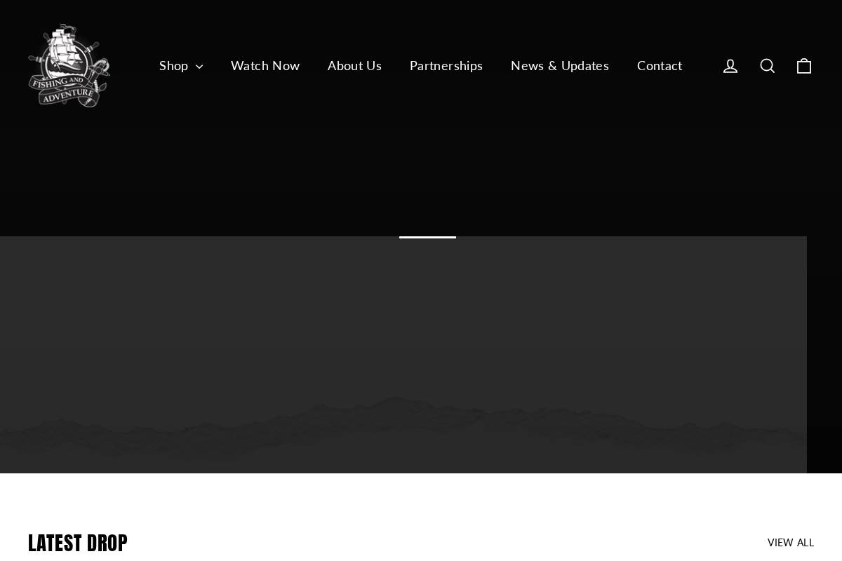 fishingandadventure.co.nz homepage screenshot