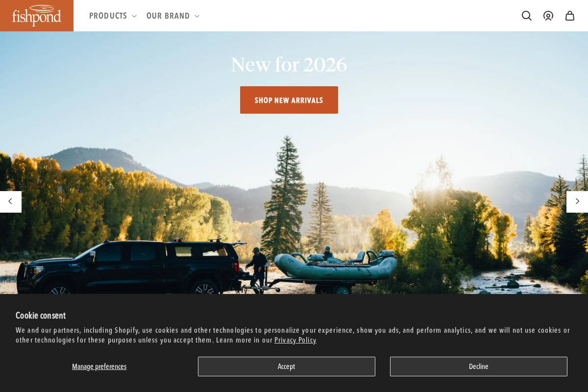 fishpondusa.com homepage screenshot