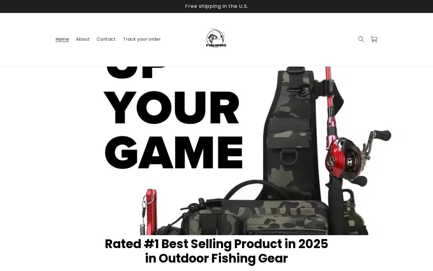 fishprostore.shop homepage screenshot