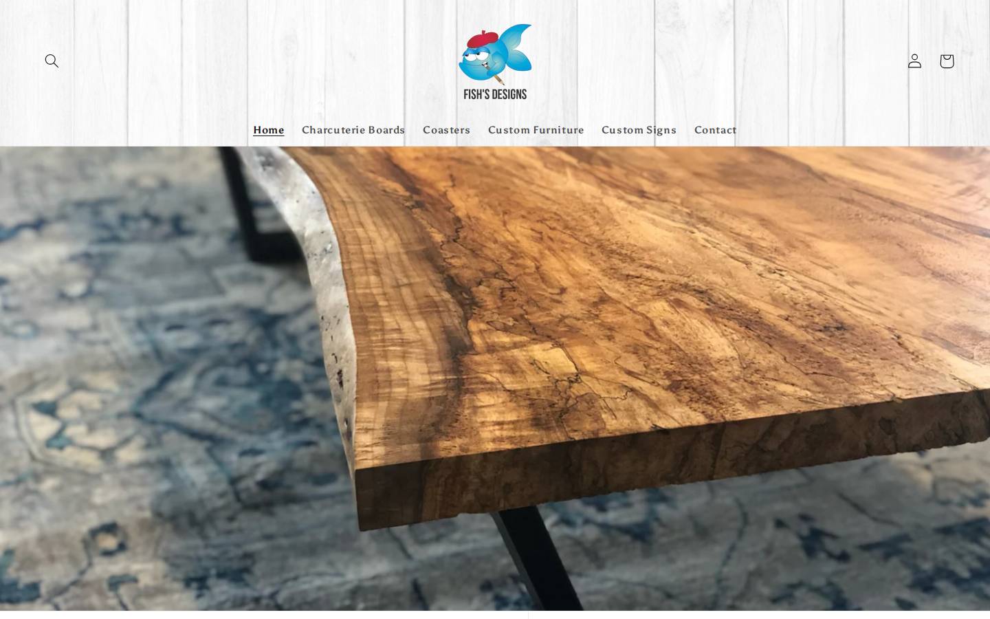 fishsdesigns.com homepage screenshot