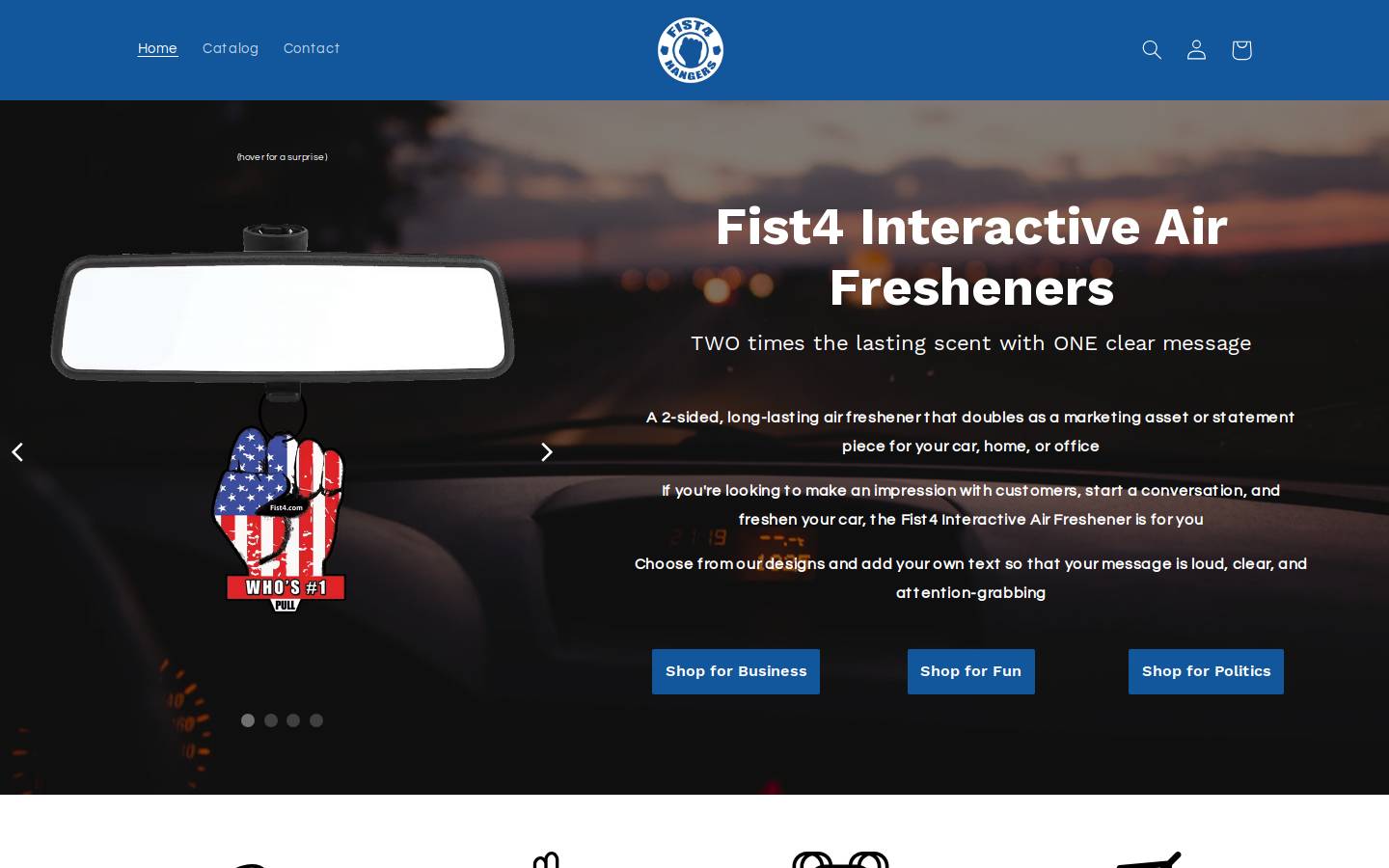 fist4.com homepage screenshot