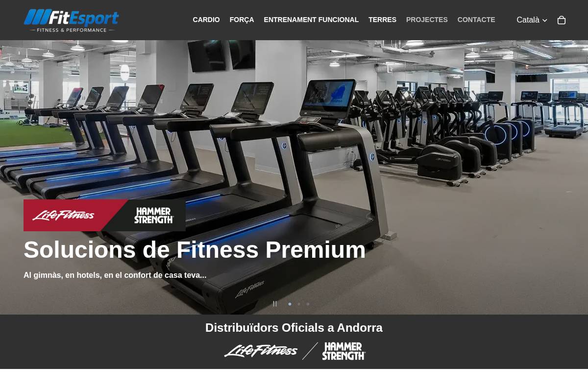 fit-esport.com homepage screenshot