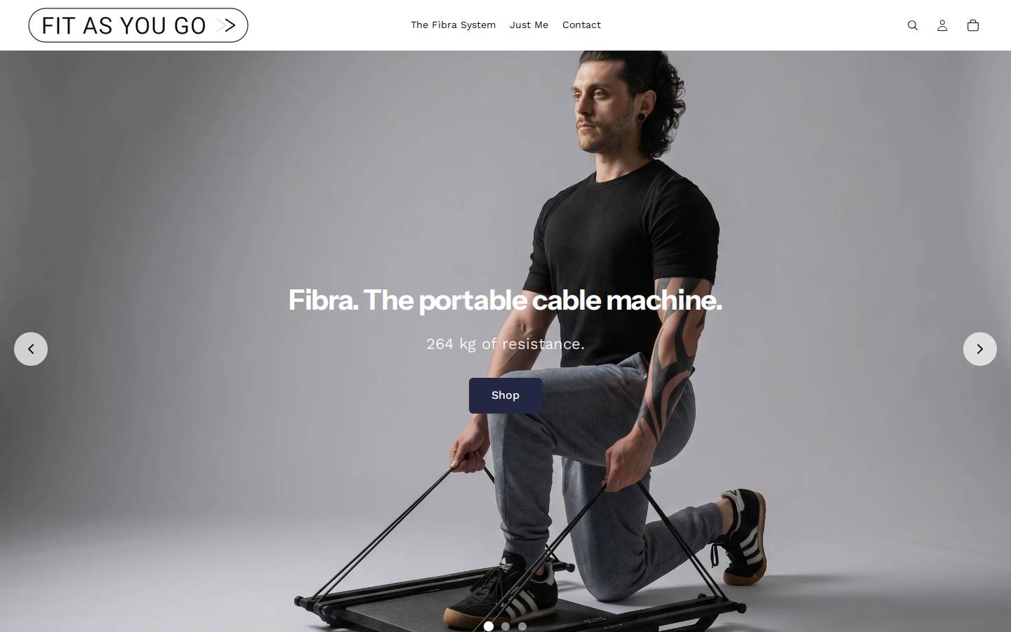 fitasyougo.com homepage screenshot