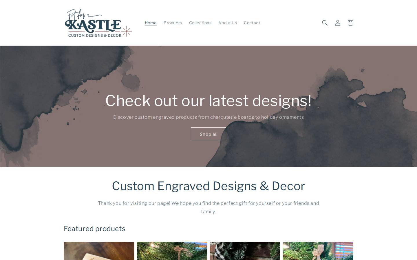 fitforakastle.com homepage screenshot