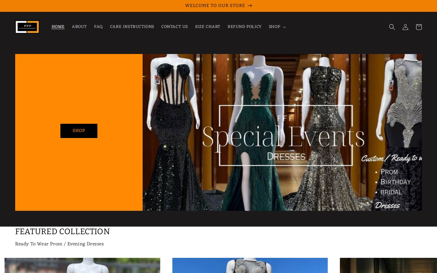 fitforthefashionables.com homepage screenshot