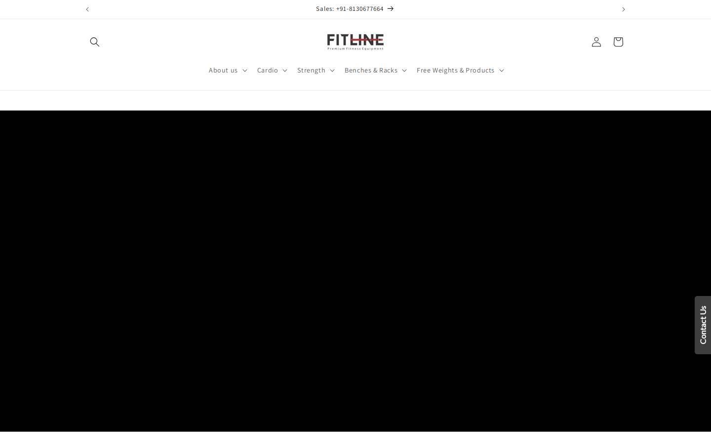 Fitline homepage screenshot