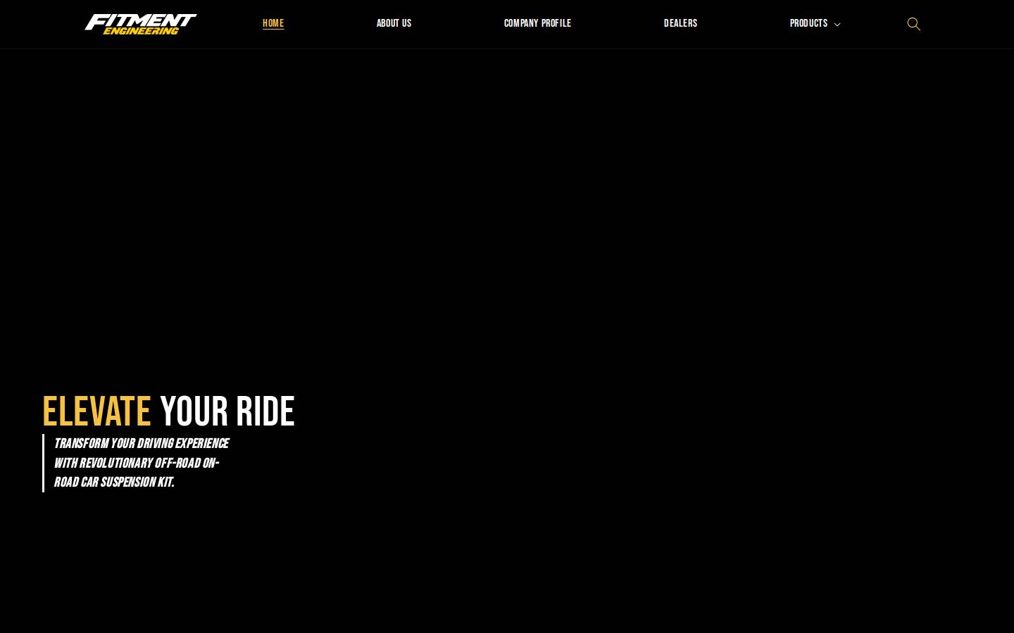 fitmentengineering.com homepage screenshot
