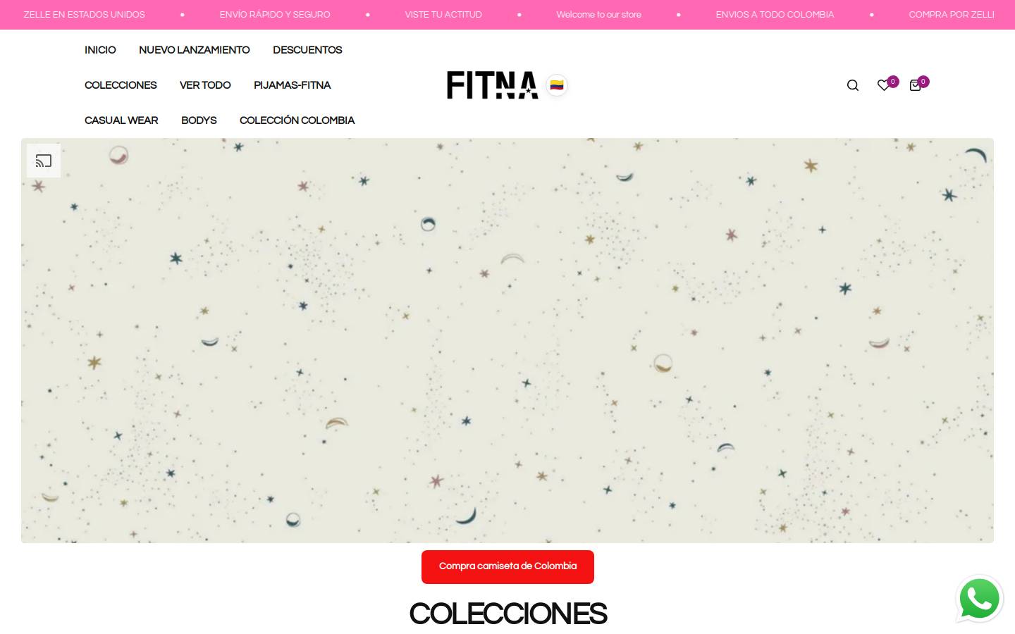 fitna.co homepage screenshot