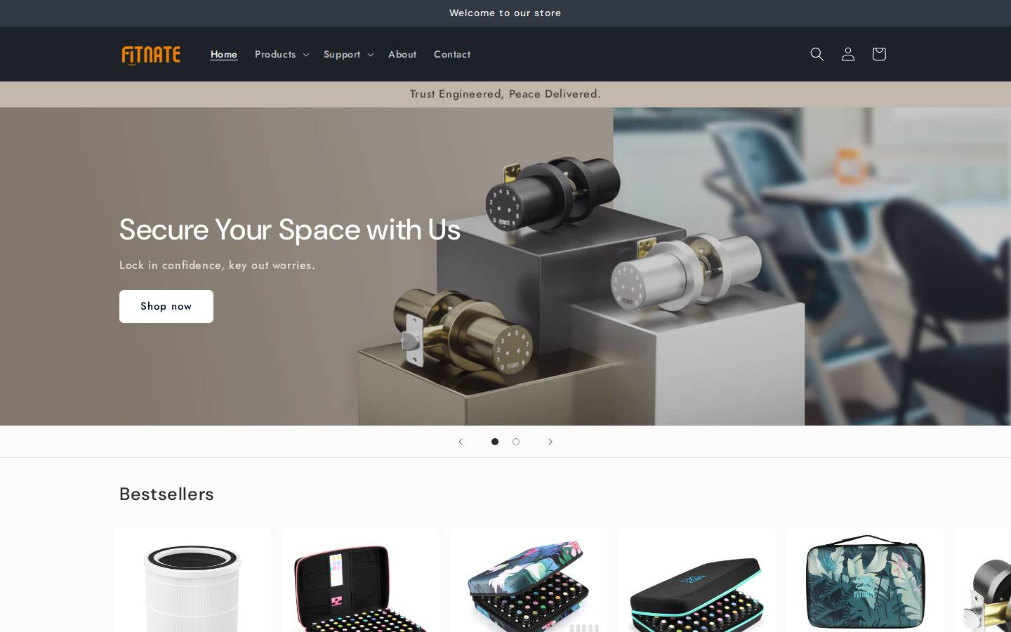 fitnate.com homepage screenshot