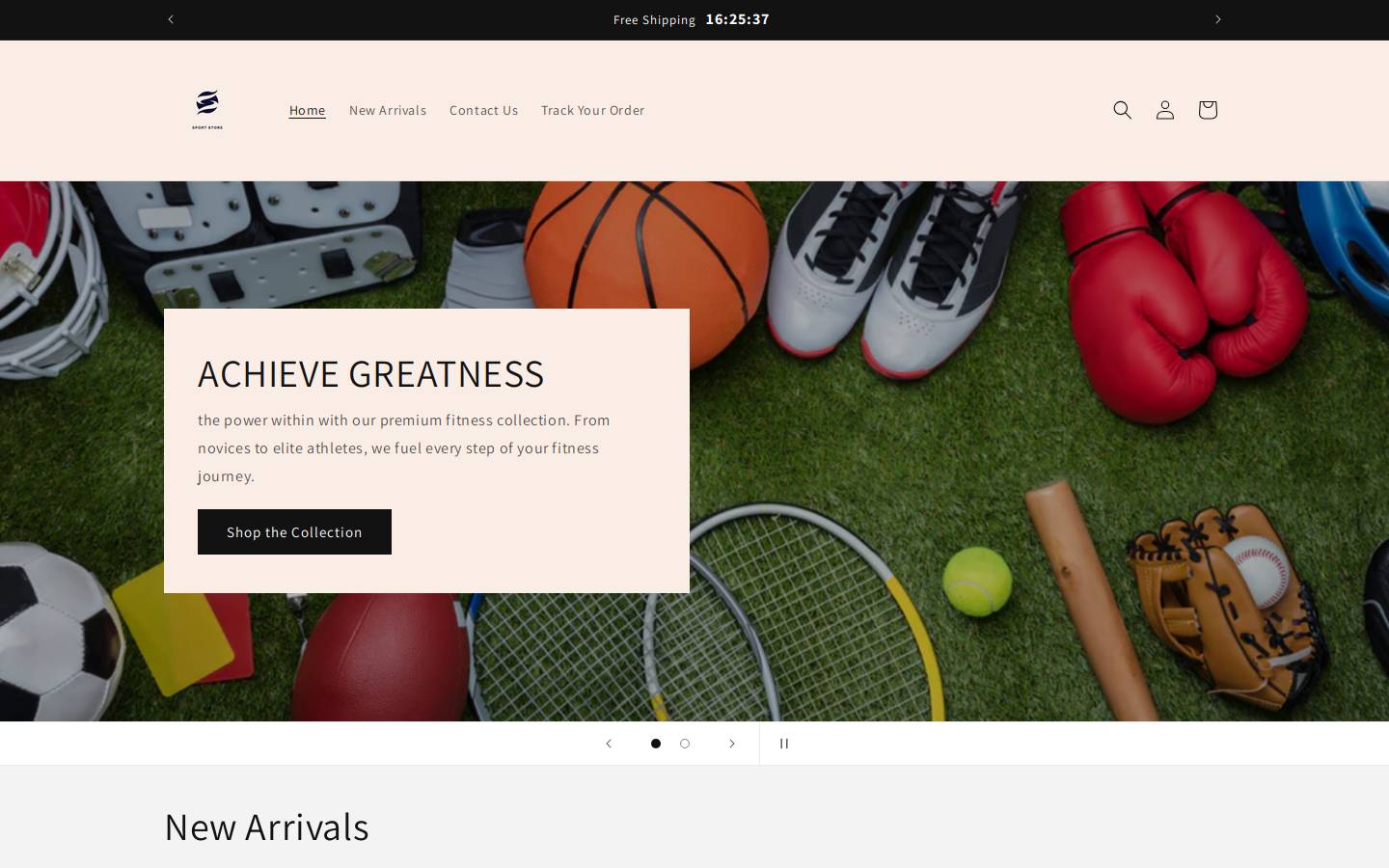 fitnessbully.shop homepage screenshot